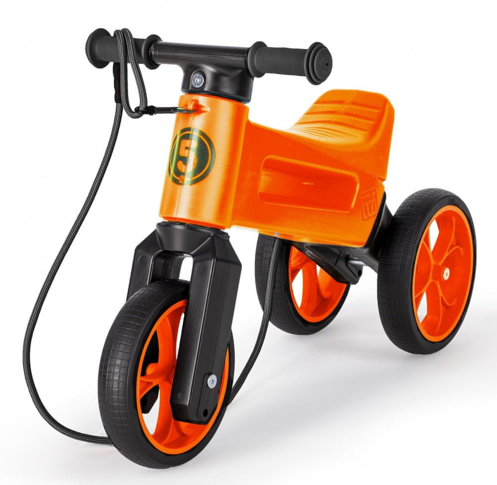 Funny Wheels Odrážadlo Super Sport 2v1 oranžové